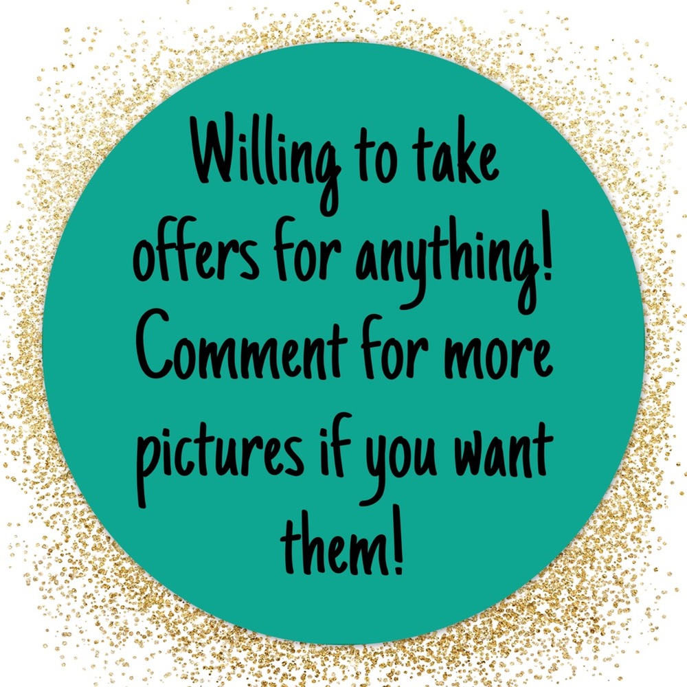 Message me any questions!